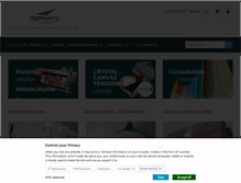 Tablet Screenshot of isermatic.com
